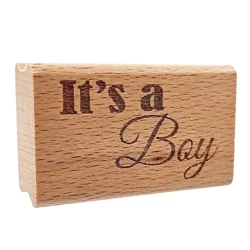 Stempel - It`s a Boy - Project Prezent